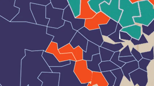 Carte électorale de l'État de Nouvelle-Galles du Sud.