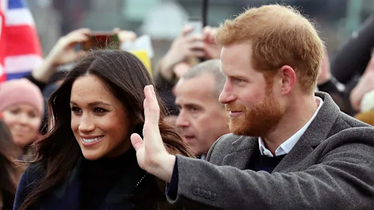 Le duc et la duchesse de Sussex.