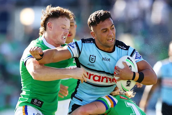 KL Iro faisait partie des buteurs d'essais de Cronulla dimanche.