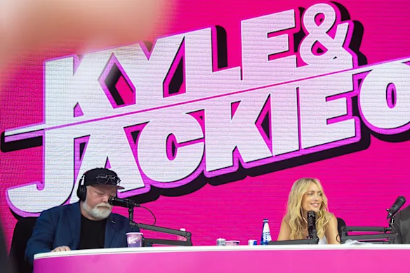 Le Kyle et Jackie O Show se sont terminés sur un gémissement.