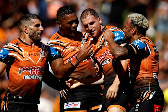 Adam Doueihi s'est démarqué sous le maillot n°7 des Wests Tigers.