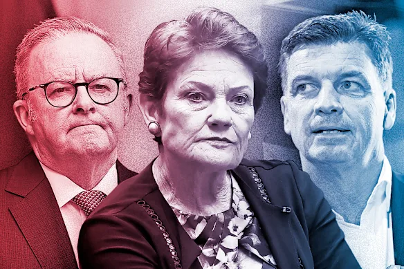 Les partis d'Anthony Albanese et d'Angus Taylor ont gagné des voix lors du RPM d'avril, tandis qu'après des mois de hausse, Pauline Hanson et One Nation sont au point mort.