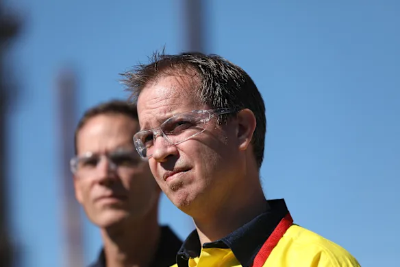 Matt Halliday, directeur général d'Ampol.