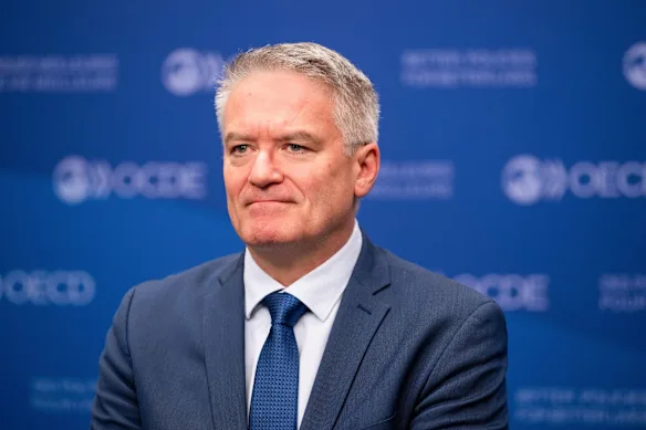 L'ancien ministre des Finances Mathias Cormann est aujourd'hui secrétaire général de l'Organisation de coopération économique. 