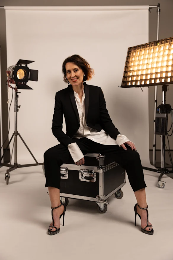 Virginia Trioli est dans une année « n’achetez rien de neuf », mais a le don de dénicher des trésors vintage.