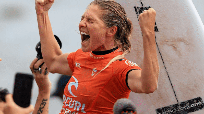 Stephanie Gilmore et sa stratégie de retour sur le WSL Championship Tour