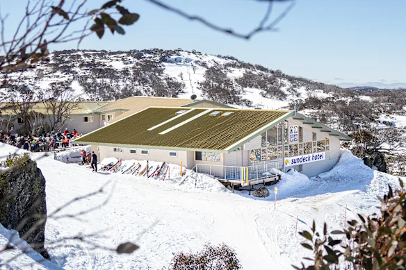 Le Sundeck se trouve sur les pistes du parc national de Kosciuszko.