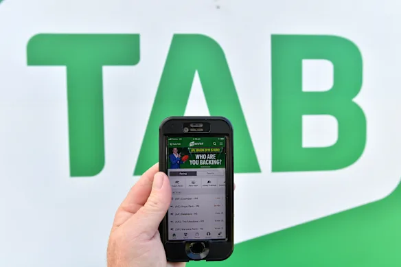 L'application de paris TAB populaire.