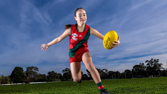 Steph Cassar, 12 ans, qui vit avec une maladie inflammatoire de l'intestin.