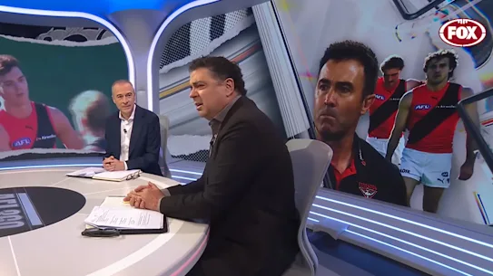 Gerard Whateley et Garry Lyon accueillent l'AFL 360 sur Fox Footy.