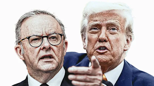 Donald Trump et Albanese.