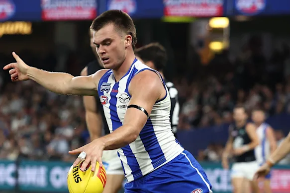 Colby McKercher a reçu un spray lors de la dernière pause de la passionnante victoire du Vendredi Saint