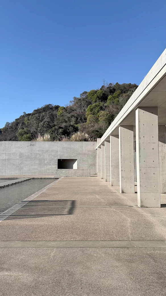 Robert Davidov s'inspire du Benesse Park Hotel à Naoshima, au Japon.