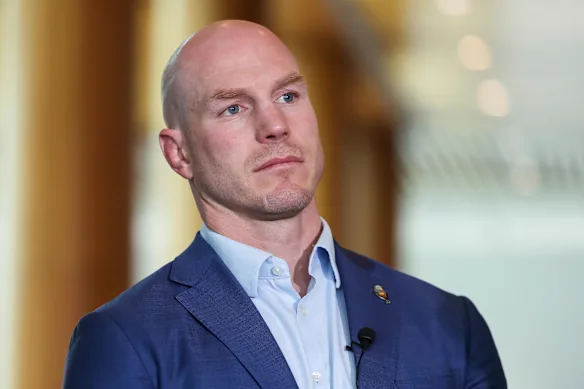 Le sénateur indépendant David Pocock était l'un des députés qui ont déclaré que les réformes du parti travailliste n'allaient pas assez loin.