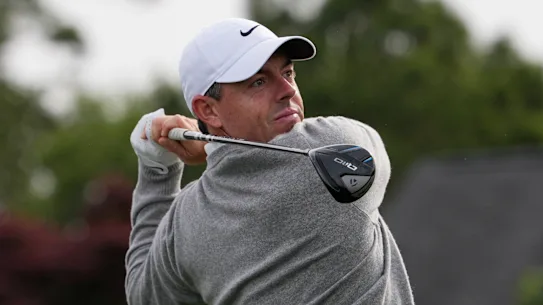Rory McIlroy s'entraîne à Augusta cette semaine avant l'US Masters 2026.