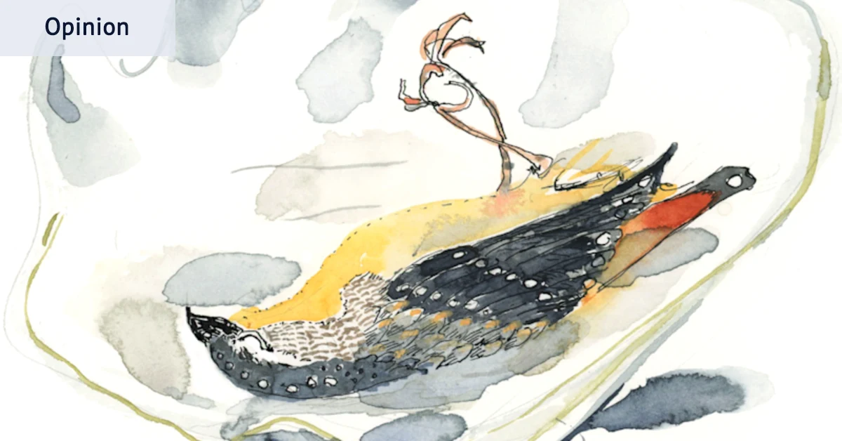 Un petit oiseau m'a beaucoup parlé de mon père. Espérons que maman ne le sache jamais