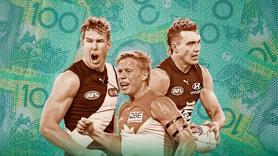 Meilleurs salariés : Tom Lynch, Isaac Heeney et Patrick Cripps.