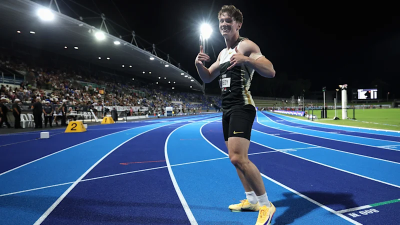 Un sprinteur australien franchit la barrière des 10 secondes aux championnats nationaux à Sydney