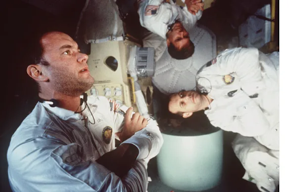 Tom Hanks convient vraiment à l'espace dans Apollo 13.