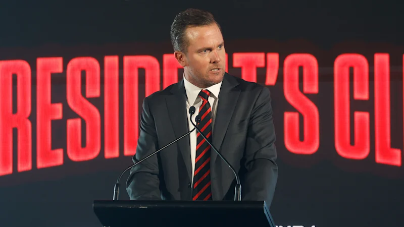 Le président d'Essendon, Andrew Welsh, le soutient pour entraîner les Bombers au poste de Premier ministre