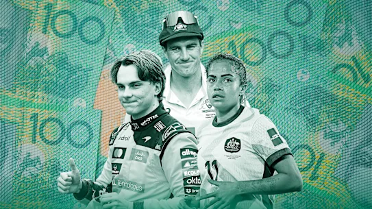 Meilleurs salariés : Oscar Piastri, Pat Cummins et Mary Fowler.