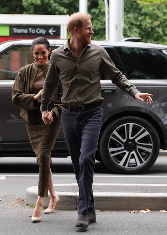 Harry et Meghan arrivent mardi au Australian National Veterans Arts Museum.