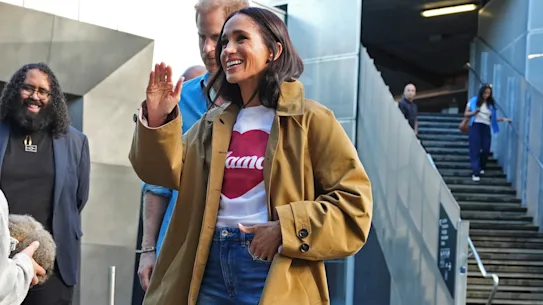 Meghan rencontre des représentants du Koorie Heritage Trust.