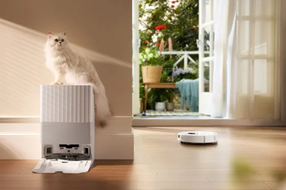 L'aspirateur et la vadrouille automatique Roborock QrevoC.