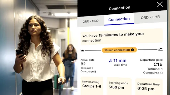 Les applications des compagnies aériennes offrent davantage de fonctions aux passagers. 