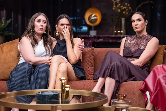 Rachel et Bec ont été confrontés aux images choquantes de Danny dans les coulisses de MAFS : After the Dinner Party.