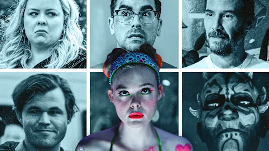 Les meilleures émissions à diffuser cette semaine incluent (en haut à gauche) Big Mood, Big Mistakes, Outcome, Star Wars : Maul – Shadow Lord, Margo's Got Money Troubles et Untold : Chess Mates.