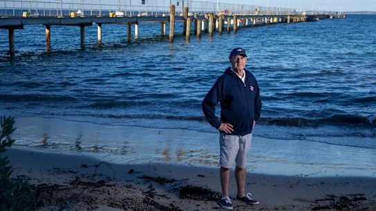Une grande partie de la jetée ne sera pas reconstruite à ce stade, selon Parks Victoria. 