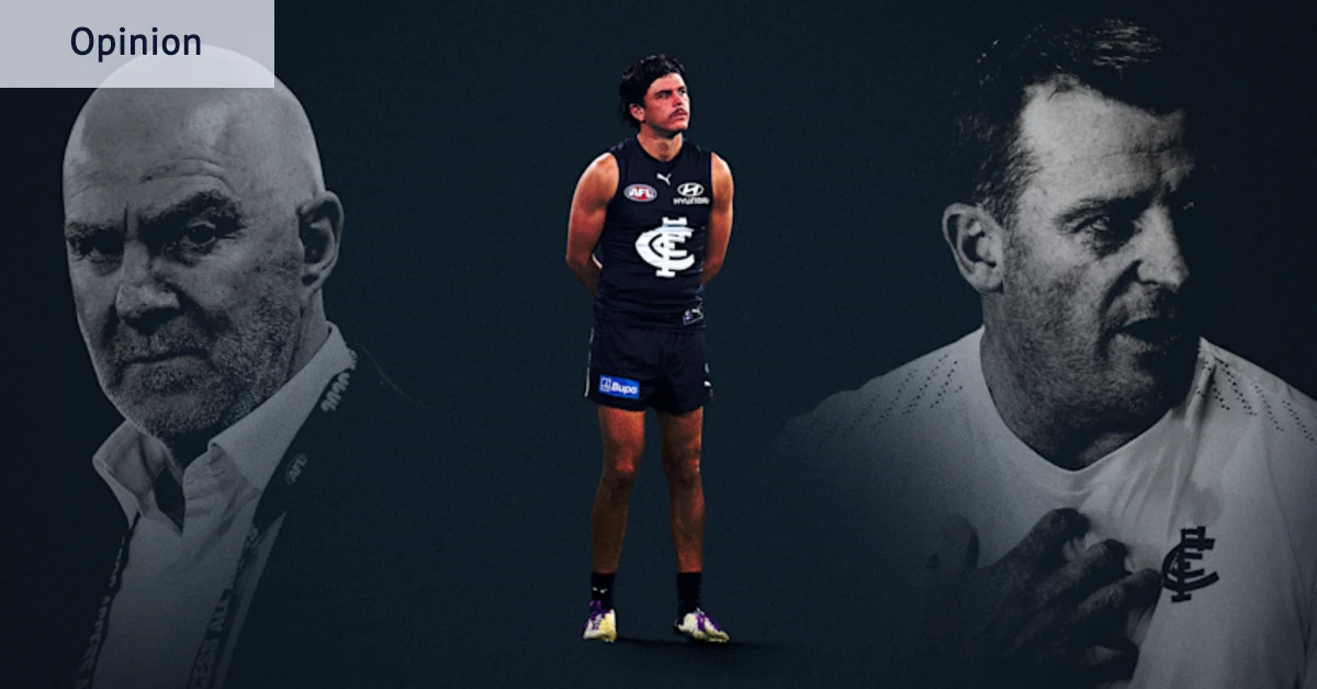 La brutale vérité est que les Carlton Blues sont un club en désarroi