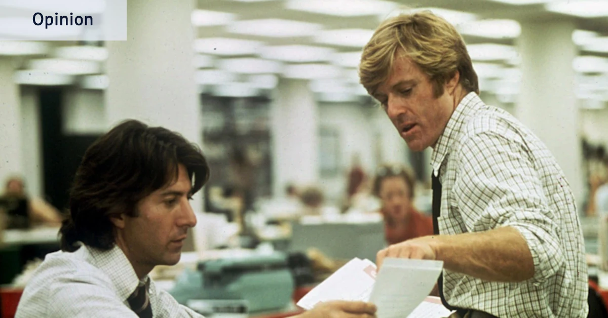 Regarder le film All the President's Men me donne envie de revivre l'Amérique d'avant Trump.