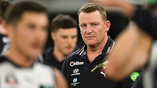 Les hommes de Michael Voss ont été courageux contre les Dockers au stade Optus samedi soir.