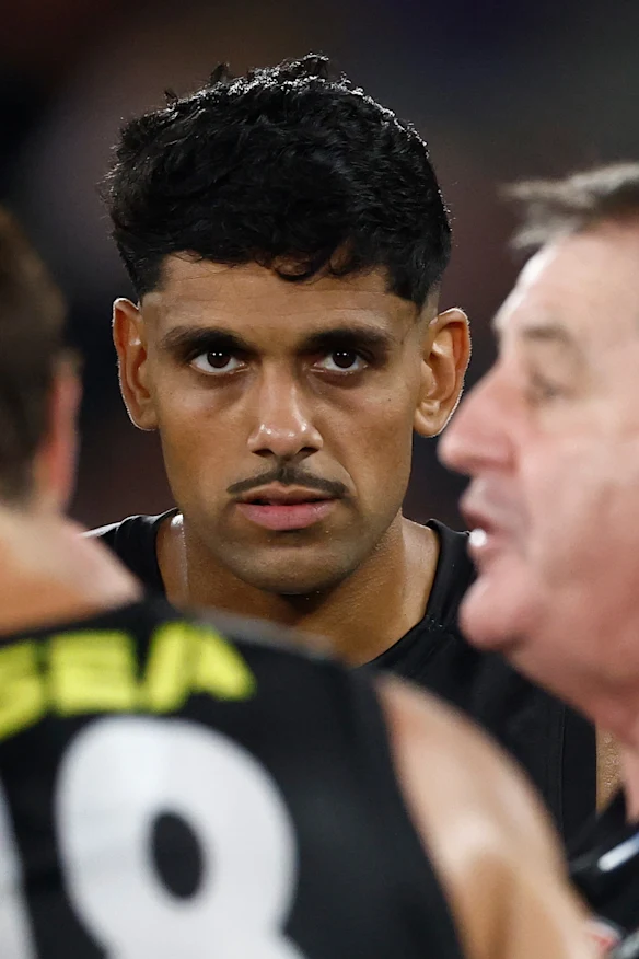 La star de St Kilda, Nasiah Wanganeen-Milera.