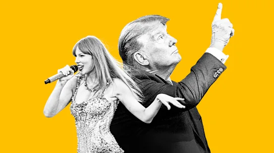 Taylor Swift a déjà tourné le dos au candidat à la présidentielle américaine Donald Trump.