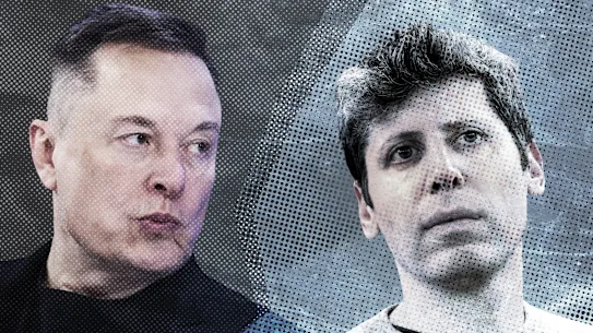 Elon Musk et Sam Altman.