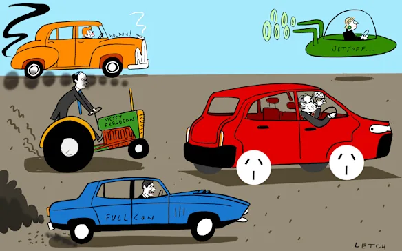 Illustration de Simon Letch