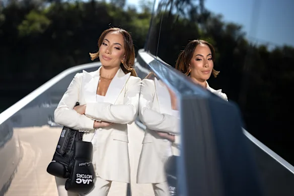 Mai Soliman à la marina de Blackwattle Bay à Sydney.