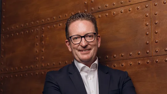 Michael Stephenson, directeur général d'ARN Media, photographié alors qu'il était directeur des ventes de Nine Entertainment. 