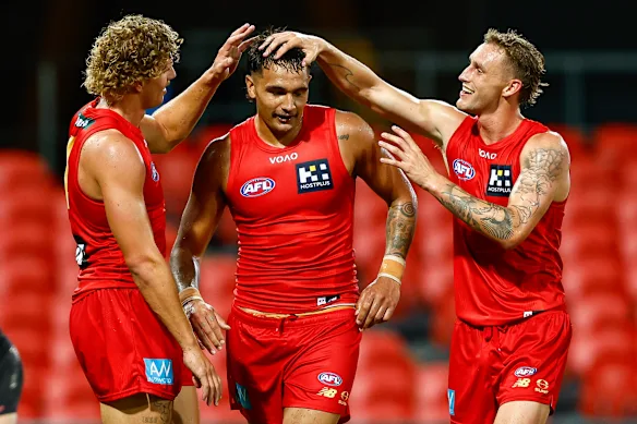 Jamarra Ugle-Hagan doit disputer son premier match pour la Gold Coast en Tasmanie.