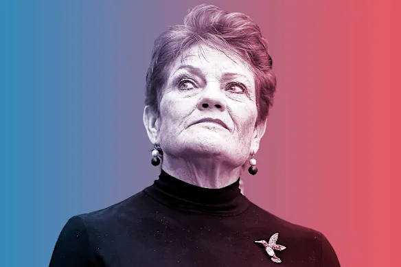 La dirigeante de One Nation, Pauline Hanson, et son parti se sont plongés dans le dernier Resolve Political Monitor. 