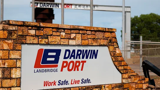 Le gouvernement affirme vouloir que le port de Darwin revienne aux mains des Australiens.