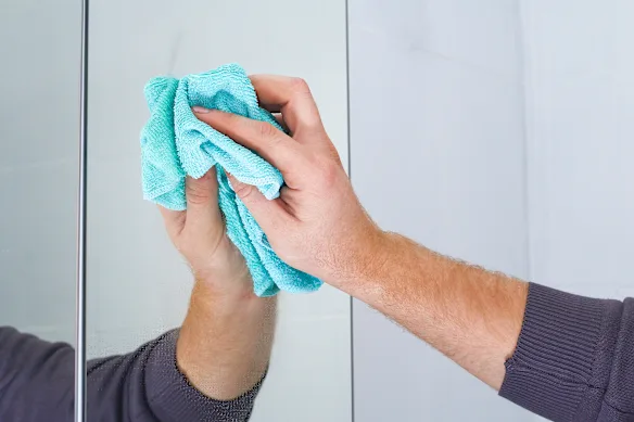 Les chiffons en microfibres sont indispensables.