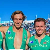 L&rsquo;équipe australienne de relais égale le record national du 4×100 m, sans Gout Gout ni Eddie Nketia