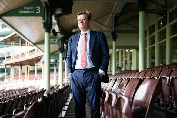 John Knox, président de Cricket NSW.