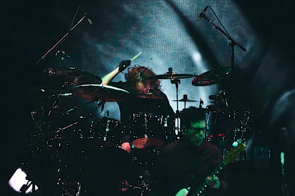 Le batteur Abe Cunningham. 