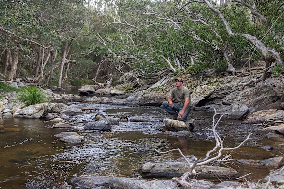 Jarrod Hunt, le gestionnaire immobilier d'Eaglehawk-Misty Mountains.