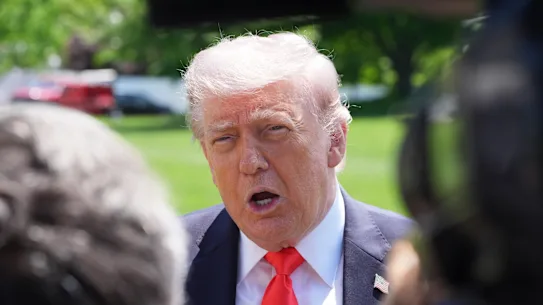 Le président américain Donald Trump